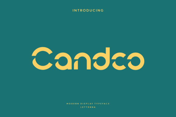 Candco: A Modern Sans Font for Bold Branding and Digital Creativity