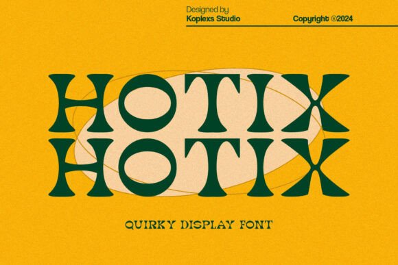 Hotix: The Playful Font That Elevates Your Campaigns