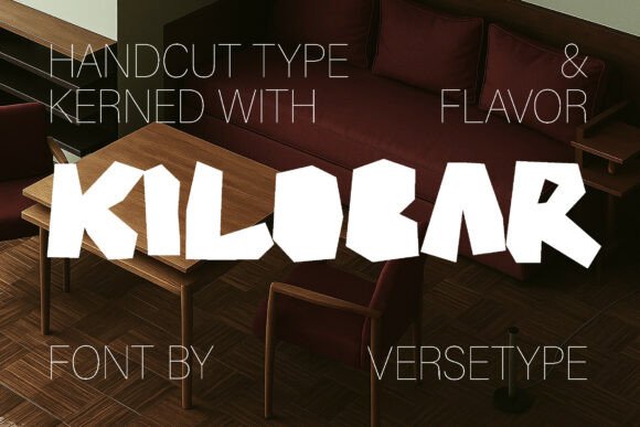Kilobar: A Bold Display Font for Warm, Characterful Branding