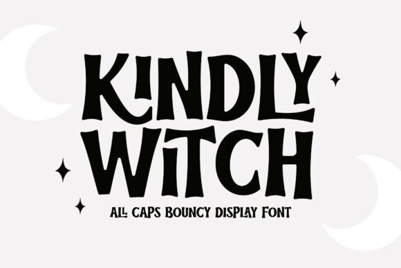 Kindly Witch: A Festive Display Font for Editorial Magic
