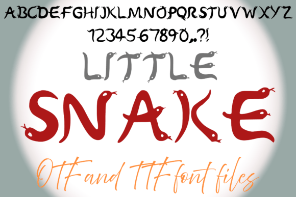 Little Snake Font for Branding and Creative Projects