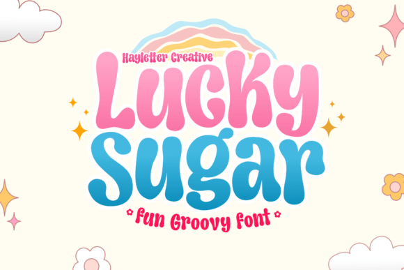 Lucky Sugar: A Retro-Inspired Display Font for Creative Campaigns