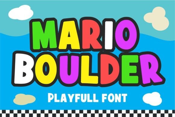 Mario Boulder Font Review and Free Download