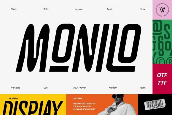 Monilo Font for Modern Branding and Professional Design