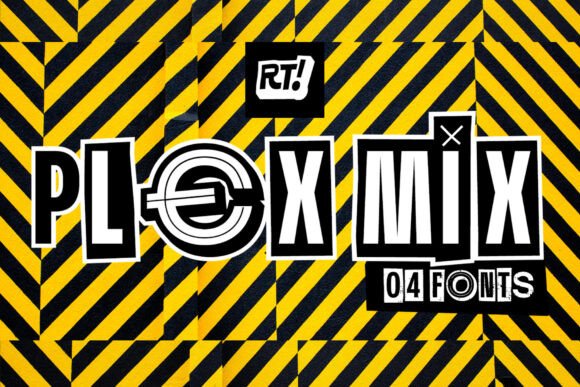 Plex Mix: A Bold Display Font for Edgy Branding