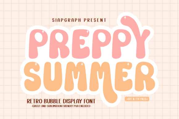 Preppy Summer Font for Eye-Catching Branding