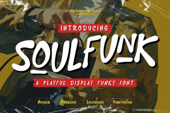Soulfunk Funky: A Playful Font for Bold Branding