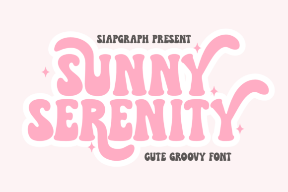 Sunny Serenity Font for Retro-Inspired Creative Projects