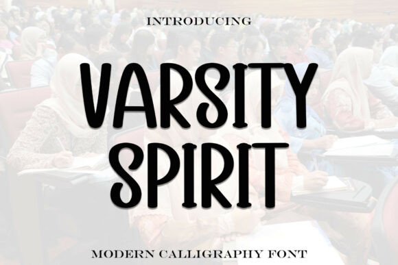 Varsityspirit – Bold Modern Calligraphy Font