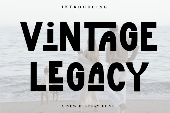 Vintage Legacy Font for Festive Craft Creations