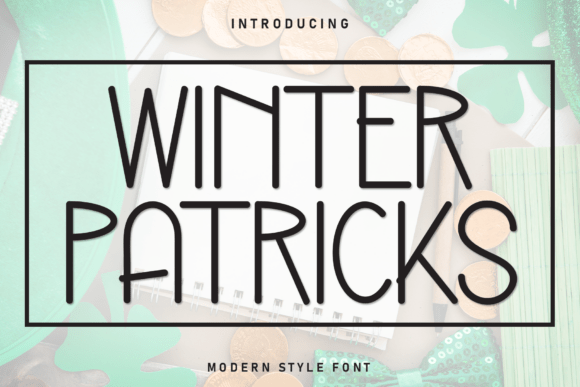 Winter Patricks Handwritten Font for Creative Projects