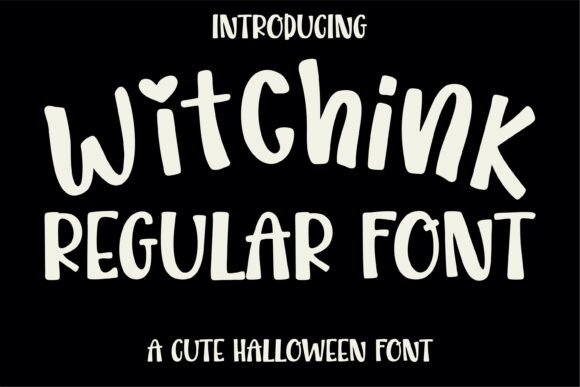 Witchink: A Playful Font for Spooky Branding and Halloween Creativity