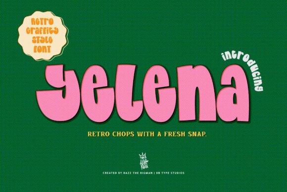 Yelena Font: A Bold Display Type for Modern Design